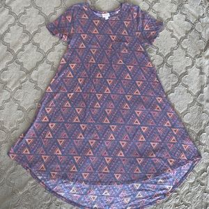 Lularoe Carly - Heathered Aztec print sz XS